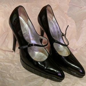 Dolce & Gabbana patent black Heels size 36/ size 6